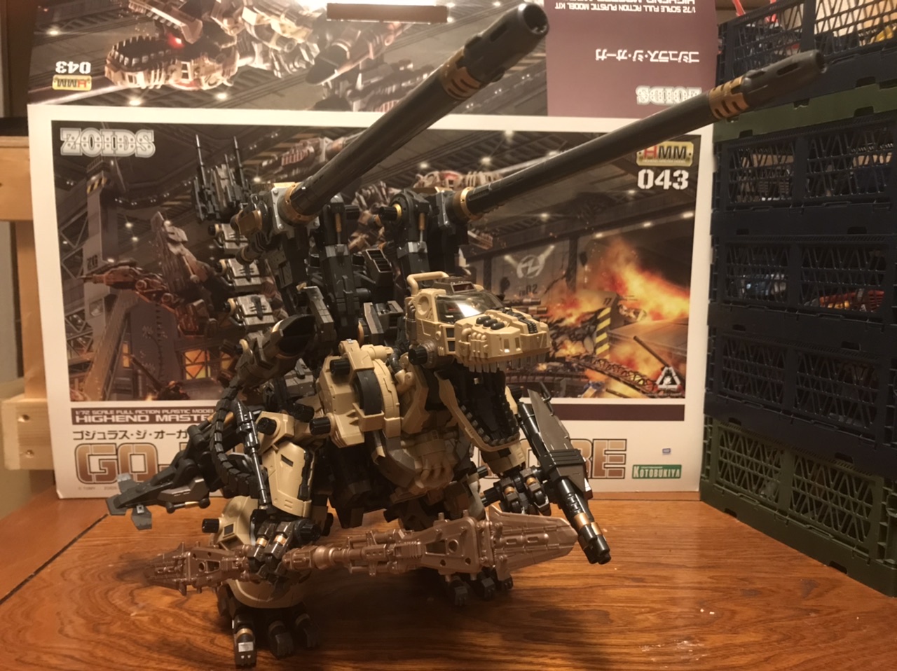 組立済 コトブキヤ HMM 1/72 ゾイド ゴジュラス・ジ・オーガ 043 ZOID GOJULAS THE OGRE KOTOBUKIYA -  プラモデル